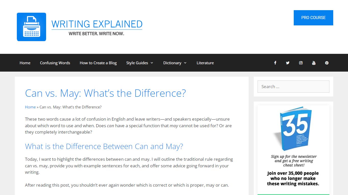 Can vs. May: What’s the Difference? - Writing Explained